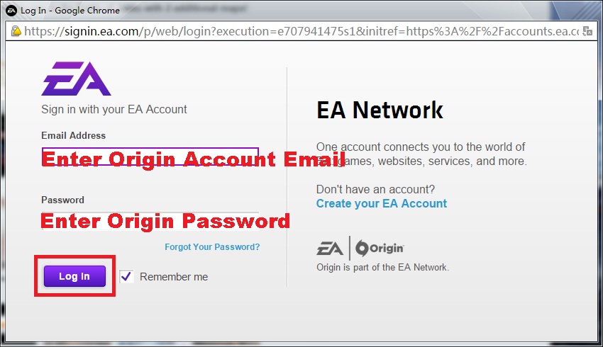 Ea web login